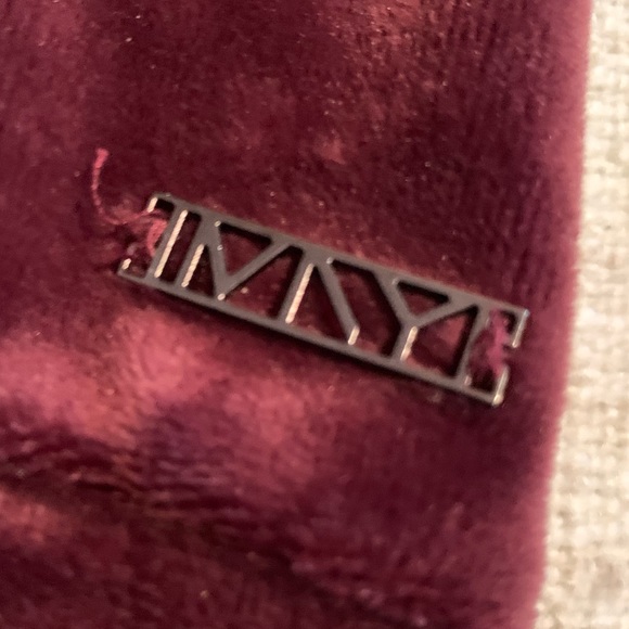 Marc New York maroon velour/stretchy velvet sweatshirt top size Large - Picture 3 of 6